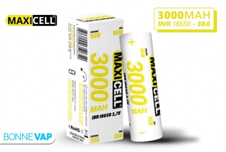 Accu 18650 3000mAh - MAXICELL