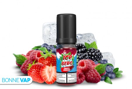 E liquide Fruits Rouges Ice Berg 10ml | Sels de Nicotine