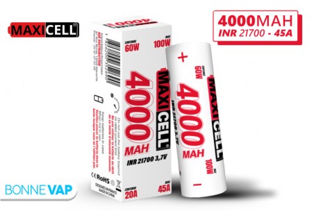 Accu 21700 4000mAh - MAXICELL