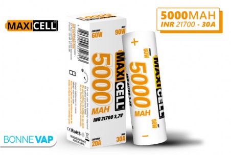 Accu 21700 5000mAh - MAXICELL