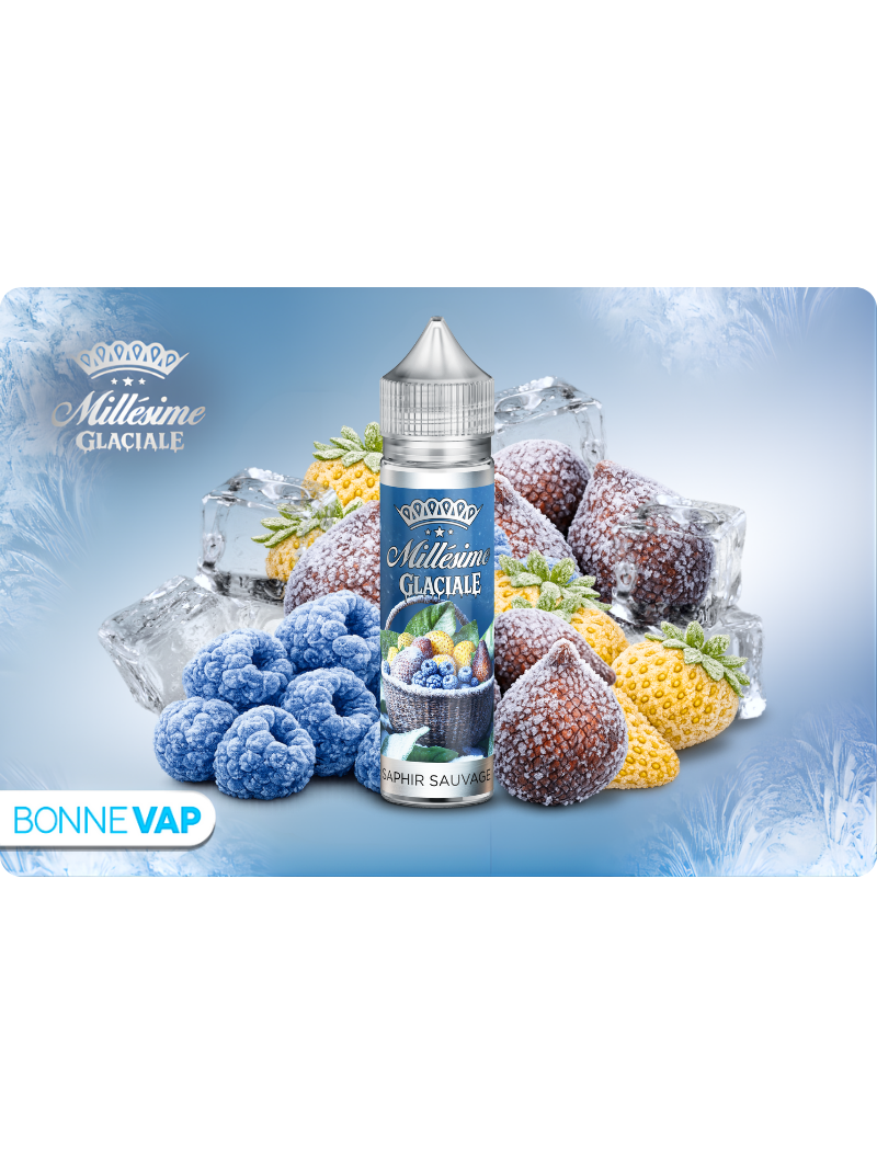 Saphir Sauvage 50ml - Millésime Glaciale