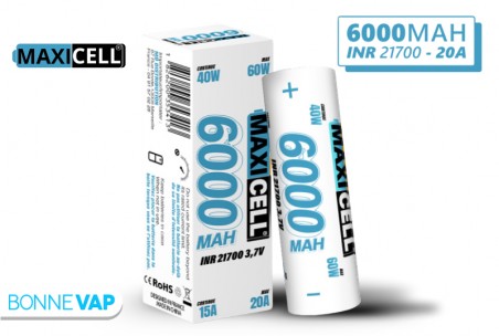 Accu 21700 6000mAh - MAXICELL