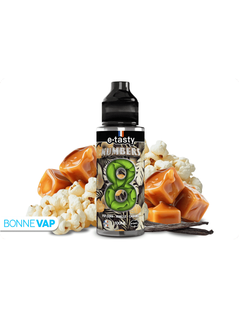 E-liquide Numbers 8 100ml | E.TASTY
