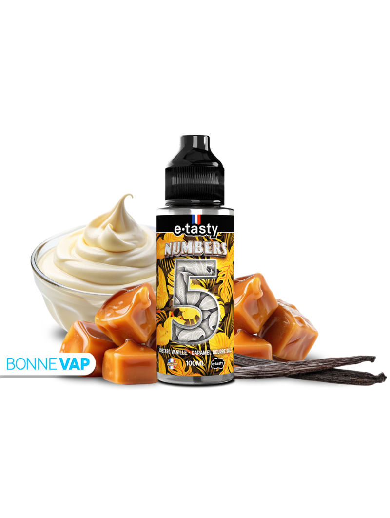 E-liquide Numbers 5 100ml | E.TASTY