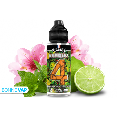 E-liquide Numbers 4 100ml | E.TASTY