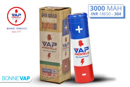 Accu 18650 300mAh - VAP PROCELL