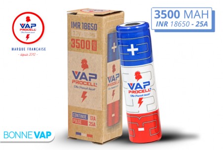 Accu 18650 3500mAh - VAP PROCELL