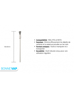 Pinceau de Nettoyage - VAPJOY - détail