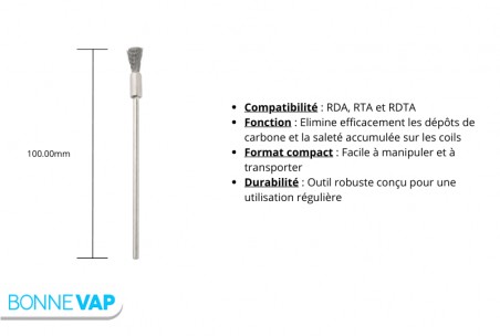 Pinceau de Nettoyage - VAPJOY - détail