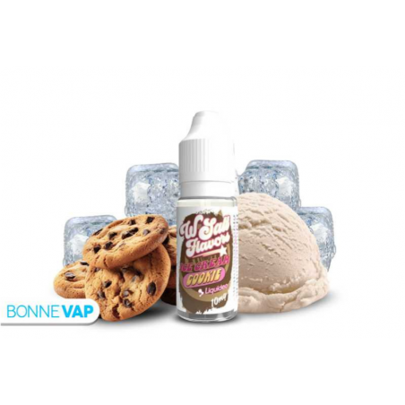 E liquide Ice Cream Cookie Wsalt by Liquideo | Sels de Nicotine