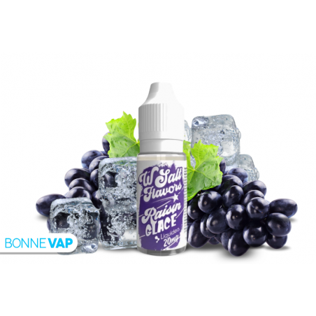E liquide Raisin Glacée Wsalt by Liquideo 10ml | Sels de Nicotine