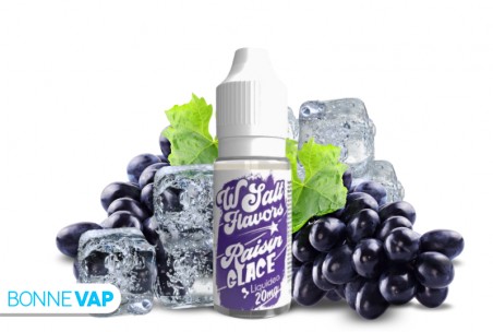 E liquide Raisin Glacée Wsalt by Liquideo 10ml | Sels de Nicotine