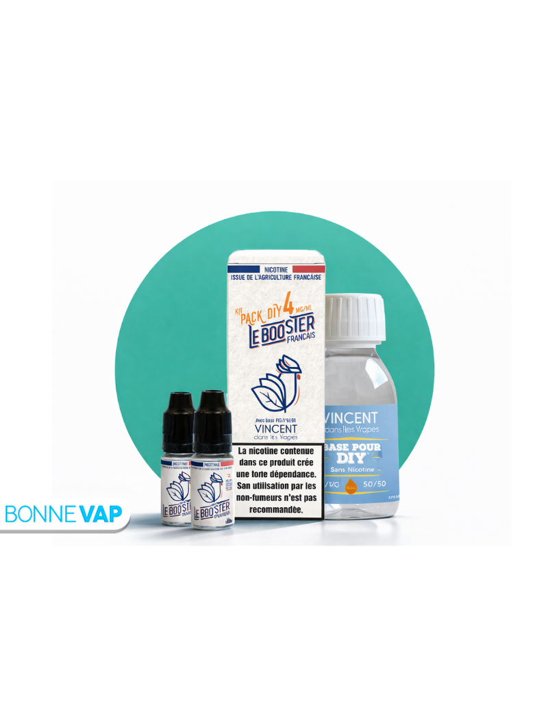 Pack DIY 4mg 50/50 100ml - VDLV