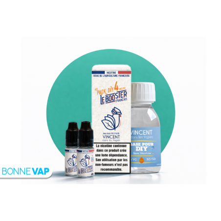 Pack DIY 4mg 50/50 100ml - VDLV