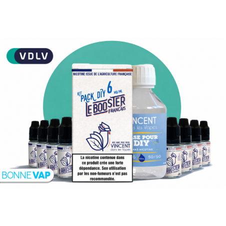 Pack DIY 6mg 210ml 50/50 - VDLV