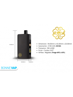 Kit DotPod Max V1.5 - DOTMOD - Dimension Black