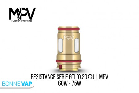 Résistance Série GTI - MPV - 0.20ohm