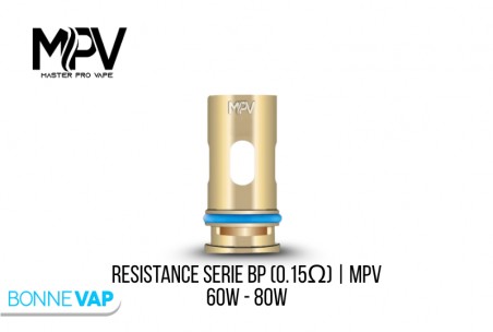 Résistance Série BP - MPV - 0.15ohm