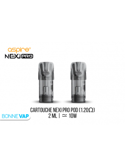 CARTOUCHES NEXI PRO POD ASPIRE
