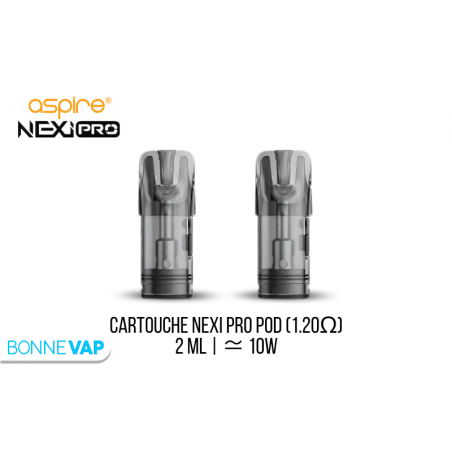 CARTOUCHES NEXI PRO POD ASPIRE