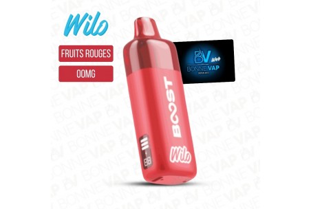 Starter Puff Fruits Rouges - Wilo Boost - 00mg