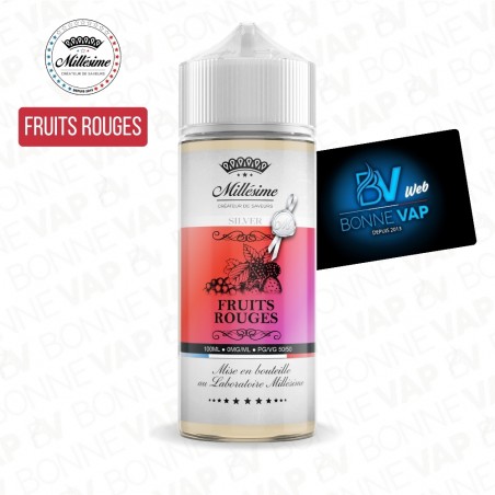 Fruits Rouges 100ml - Millésime