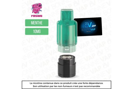 Cartouche Menthe Fraîche - Wpuff Fusion - 10mg