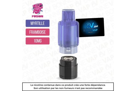 Cartouche Myrtille Framboyante - Wpuff Fusion - 10mg