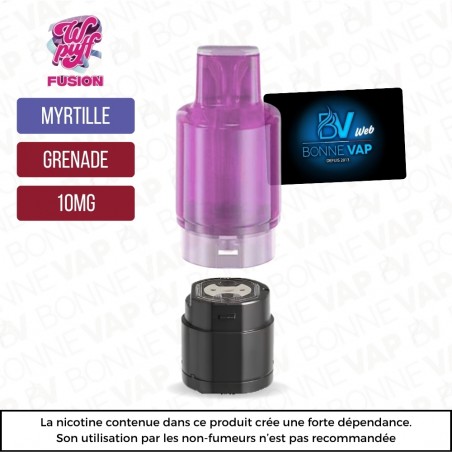 Cartouche Myrtille Grenade - Wpuff Fusion