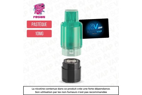 Cartouche Pastouk - Wpuff Fusion - 10mg