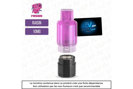 Cartouche Raisin Glacée - Wpuff Fusion - 10mg