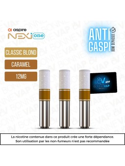 Cartouches Classic Caramel - Nexi One by Aspire  (DDM Dépassée)