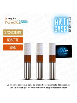 Cartouches Classic Noisette - Nexi One by Aspire (DDM Dépassé)
