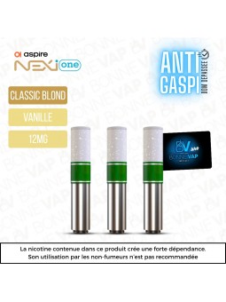 Cartouches Classic Vanille - Nexi One by Aspire (DDM Dépassée)