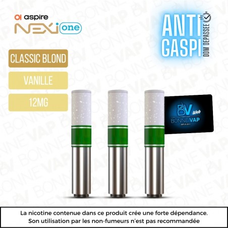 Cartouches Classic Vanille - Nexi One (DDM Dépassée)