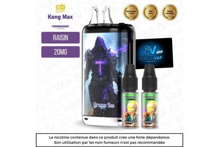 Puff Grape Ice - Kong Max 30K - 20mg