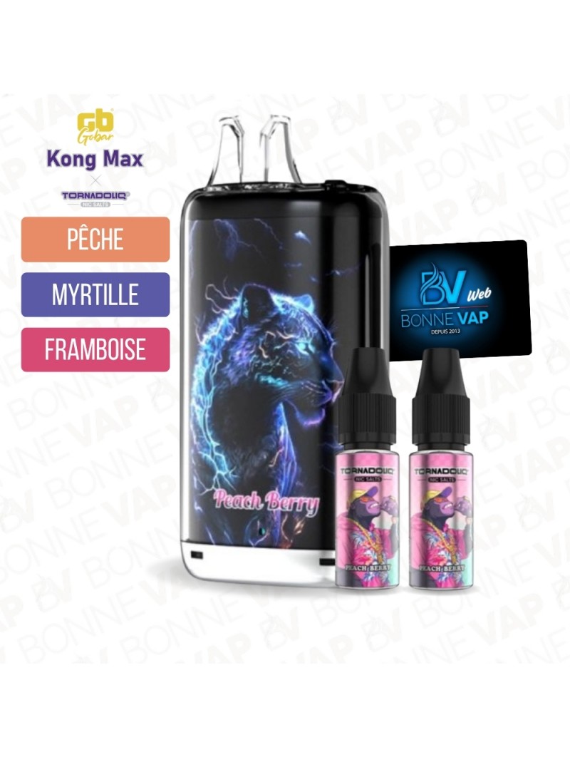 Puff Peach Berry - Kong Max 30K