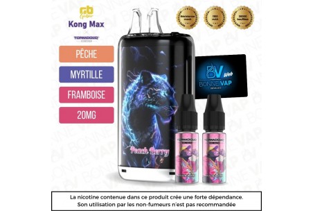 Puff Peach Berry - Kong Max 30K - 20mg