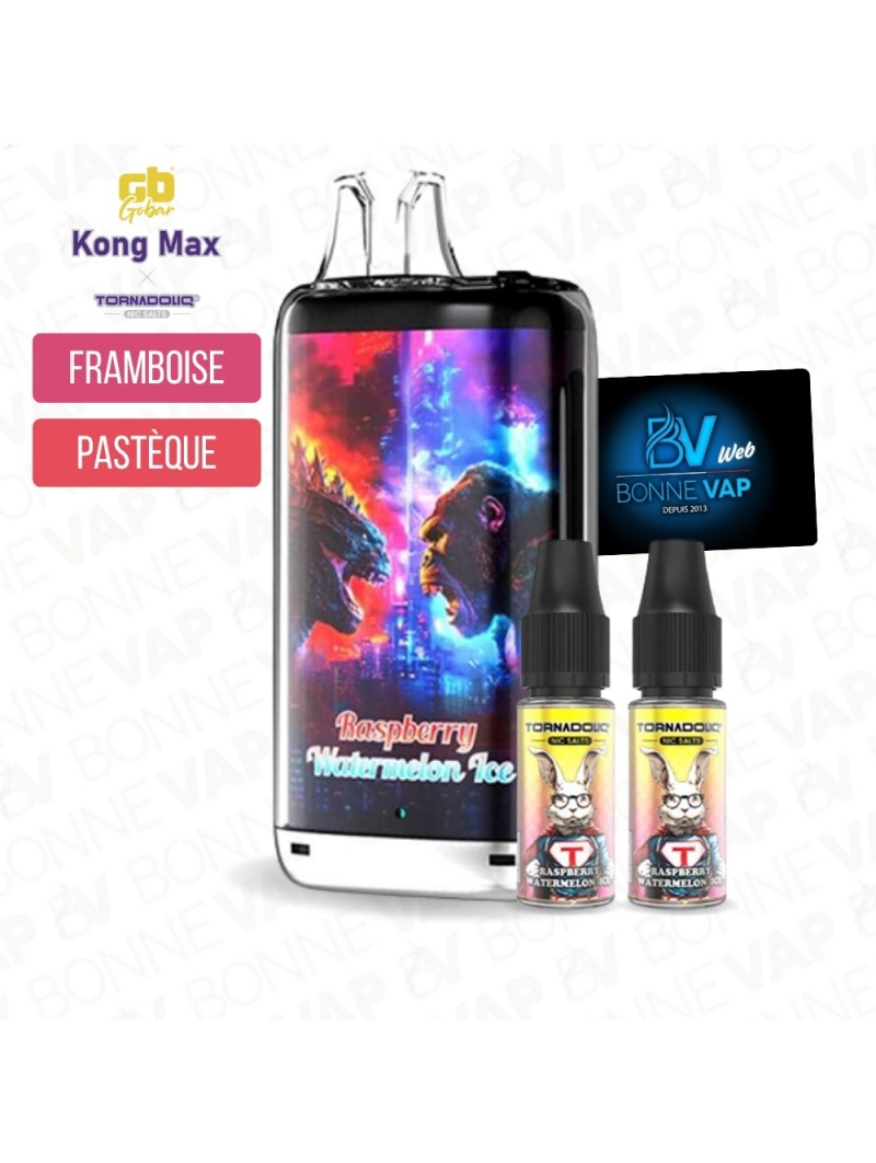 Puff Raspberry Watermelon Ice - Kong Max 30K
