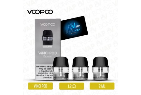 Cartouches Vinci Pod - Voopoo - 1.2ohm