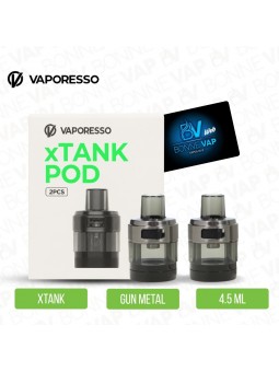 Cartouches xTank - Vaporesso - Gun Metal