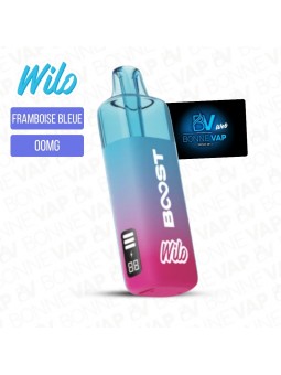 Starter Puff Framboise Bleue - Wilo Boost - 00mg