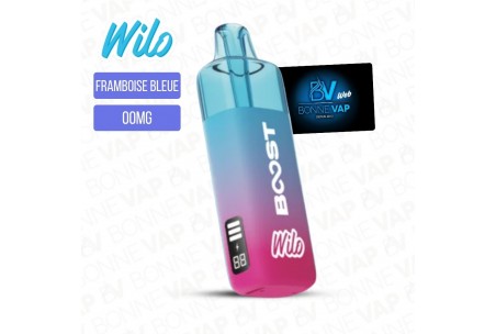 Starter Puff Framboise Bleue - Wilo Boost - 00mg