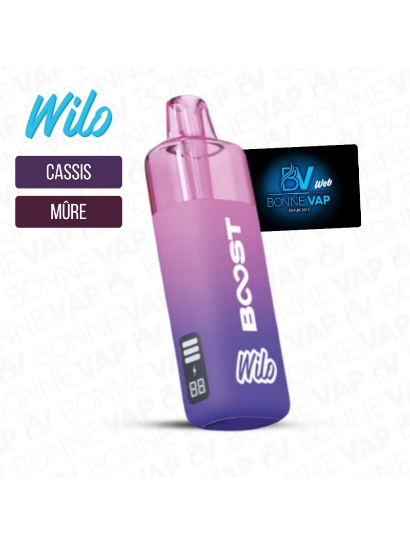 Starter Puff Cassis Mûre - Wilo Boost