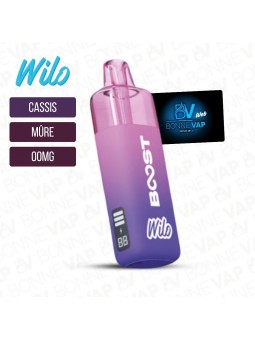 Starter Puff Cassis Mûre - Wilo Boost - 00mg