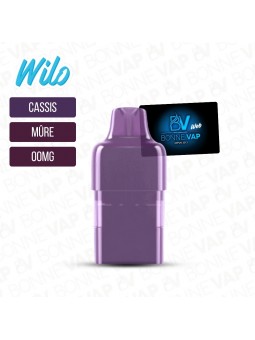 Cartouche Cassis Mûre - Wilo Boost - 00mg