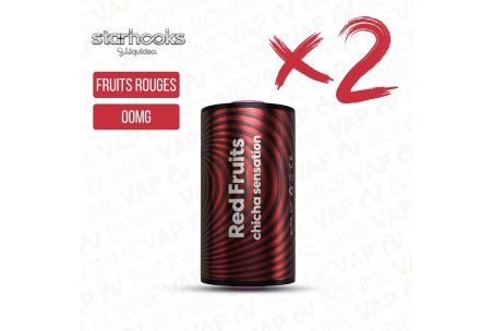 E-Chicha Fruits Rouges - Starhooks - Cartouche