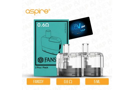 Cartouches Fanssy - Aspire - 0.6ohm