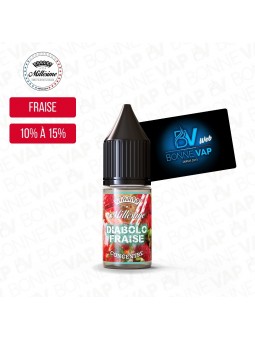 Concentré Diabolo Fraise 10ml - Millésime