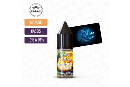 Concentré Mangue Cassis 10ml - Millesime